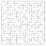 30 page Square Maze Puzzle Book2