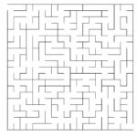 30 page Square Maze Puzzle Book3