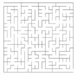 30 page Square Maze Puzzle Book4