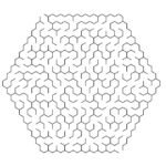 30 page hexagon Maze puzzle book_2