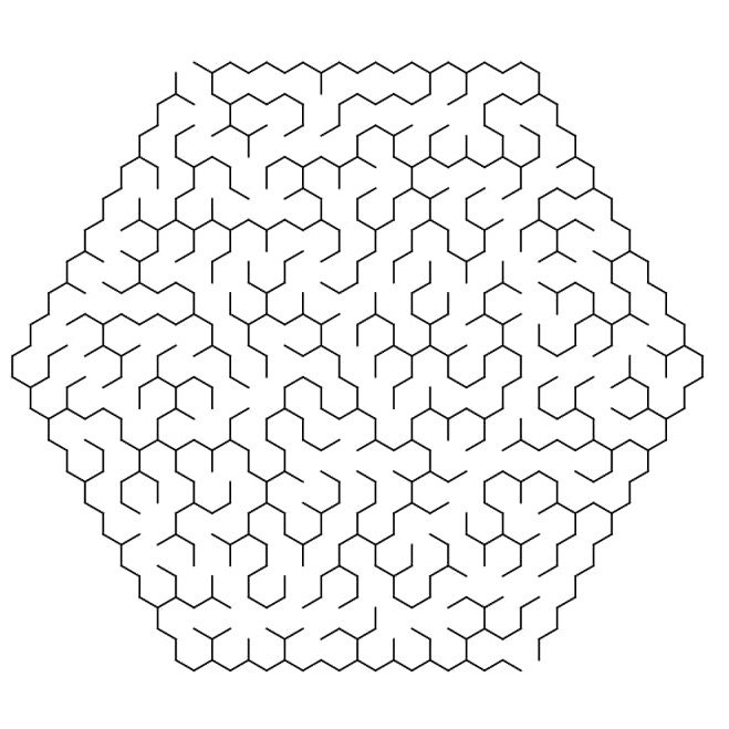 30 page hexagon Maze puzzle book_2 30 page hexagon Maze puzzle book_2
