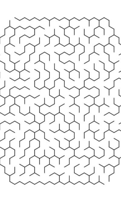 30 pages simple Hexagon Maze Puzzle for Kids Ages 4 to 8 _1