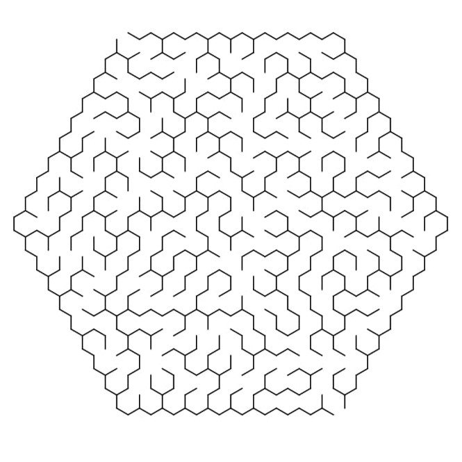 30 pages simple Hexagon Maze Puzzle for Kids Ages 4 to 8 _2