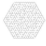 30 pages simple Hexagon Maze Puzzle for Kids Ages 4 to 8 _4