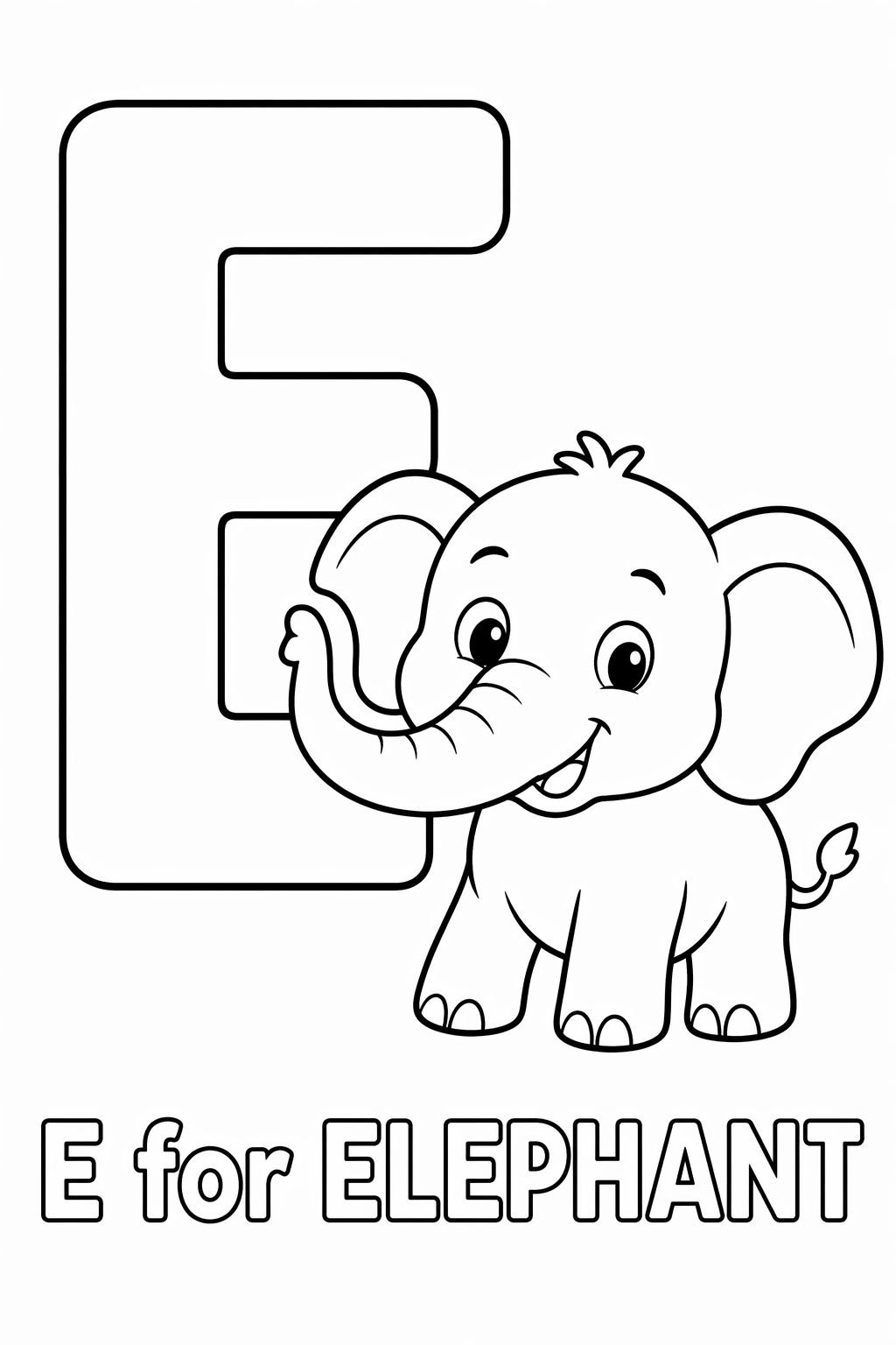 A to Z Alphabet Coloring Book for Kids11