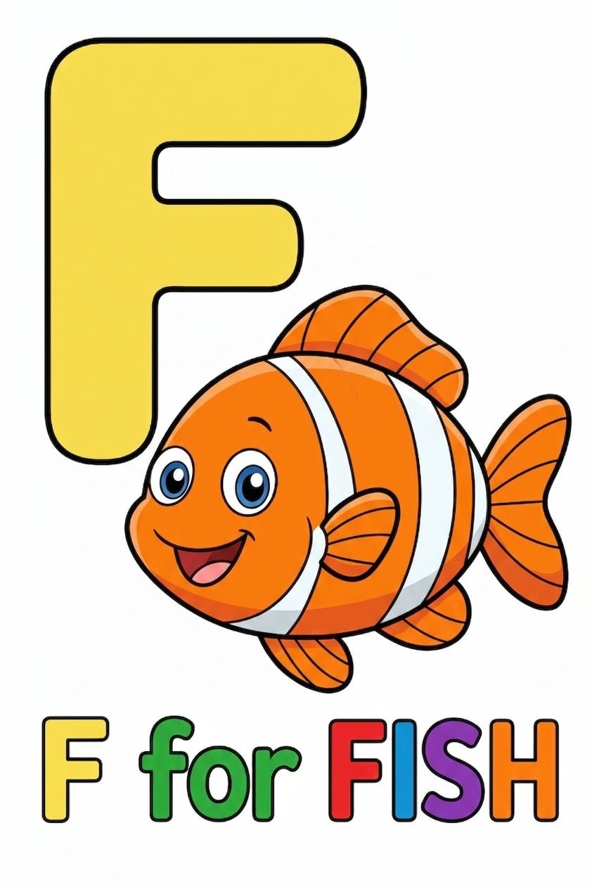 A to Z Alphabet Coloring Book for Kids12