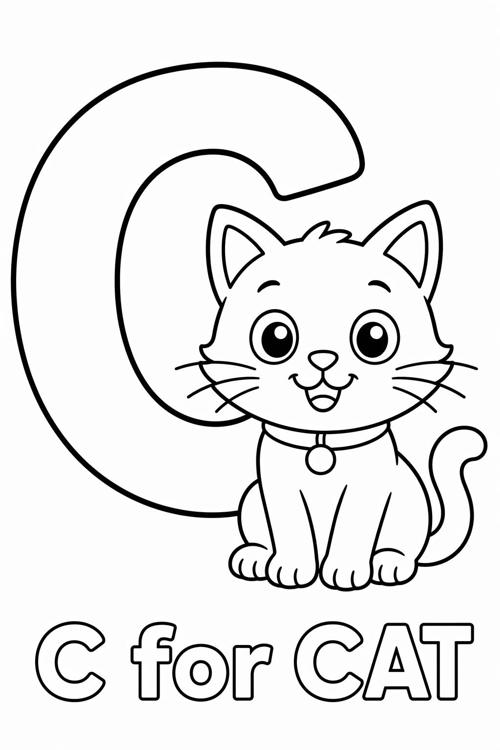A to Z Alphabet Coloring Book for Kids7
