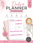 Daily Planner Notebook–Productivity & Goal Organizer_30 Pages_1