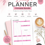 Daily Planner Notebook–Productivity & Goal Organizer_30 Pages_1