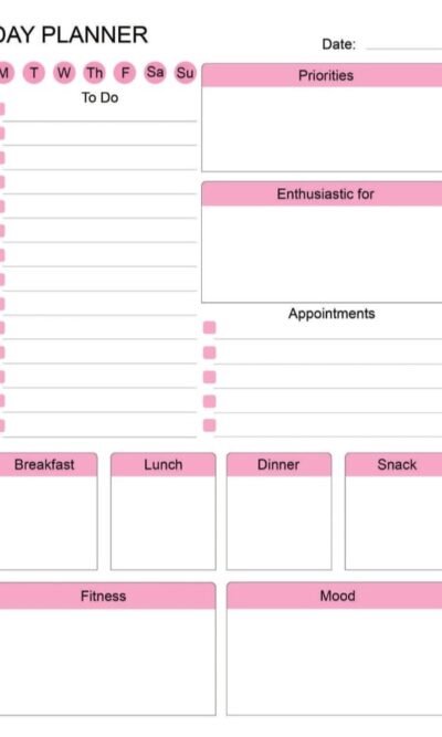 Daily Planner Notebook–Productivity & Goal Organizer_30 Pages_2