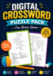 Digital Crossword Puzzle 30 Page Pack