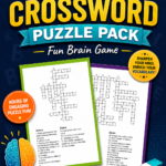 Digital Crossword Puzzle 30 Page Pack