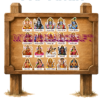 God Sticker Guj_Hindi with Name 40 Sticke Bundle1