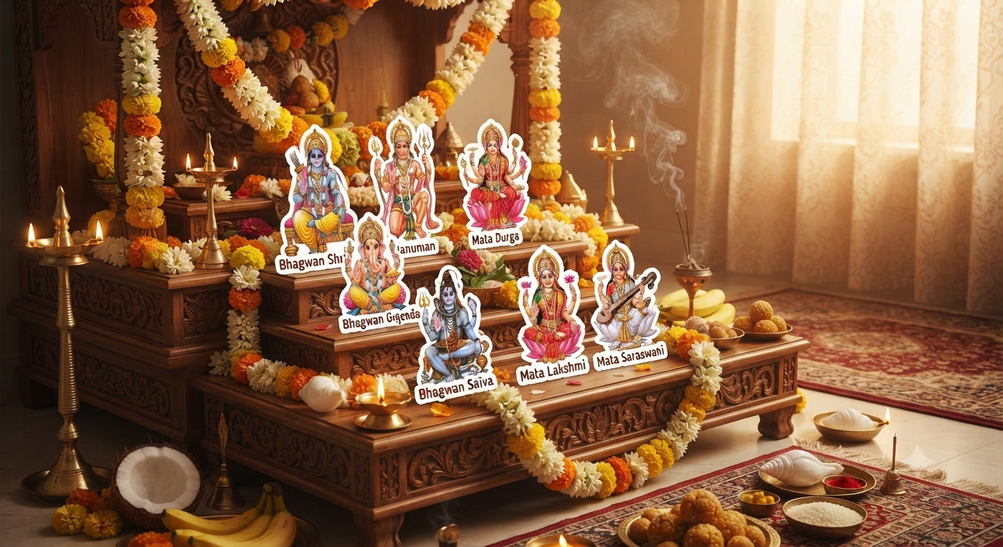 God Sticker Guj_Hindi with Name 40 Sticke Bundle11 God Sticker Guj_Hindi with Name 40 Sticke Bundle11
