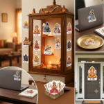 God Sticker Guj_Hindi with Name 40 Sticke Bundle12
