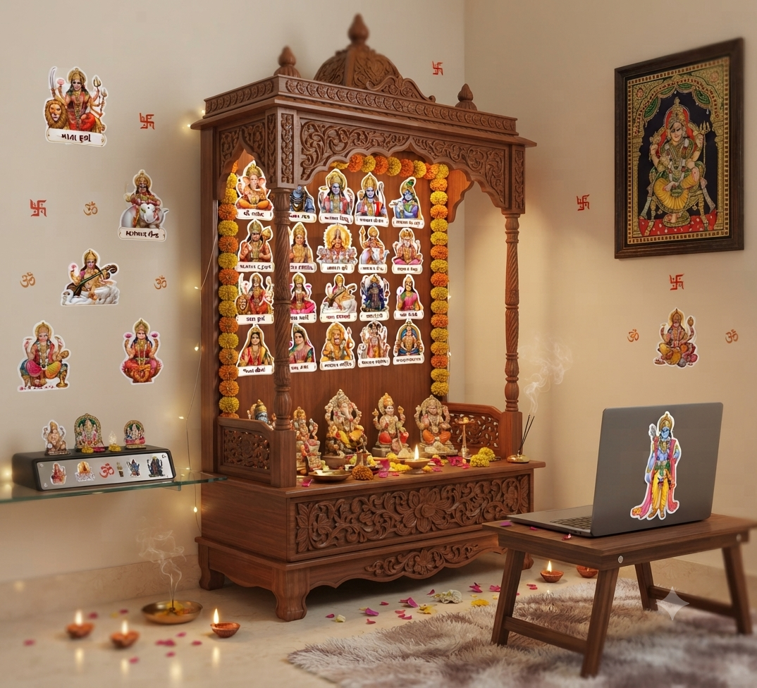 God Sticker Guj_Hindi with Name 40 Sticke Bundle5 God Sticker Guj_Hindi with Name 40 Sticke Bundle5