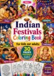 Indian Festivals Coloring Book For kids aur adults