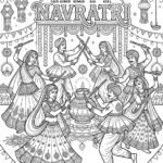 Indian Festivals Coloring Book For kids aur adults4