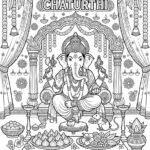 Indian Festivals Coloring Book For kids aur adults5