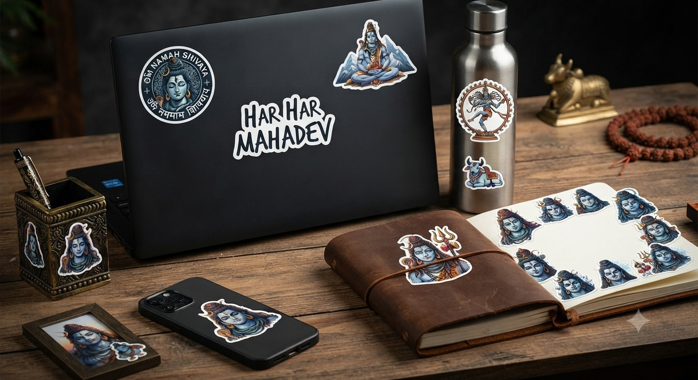 Kids God Shiv 95 Sticker Bundle PNG13
