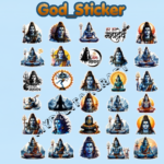 Kids God Shiv 95 Sticker Bundle PNG5