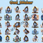 Kids God Shiv 95 Sticker Bundle PNG7