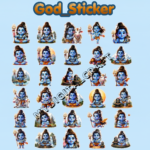 Kids God Shiv 95 Sticker Bundle PNG8
