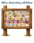 Kindergarten Educational 30 Sticker Bundle1