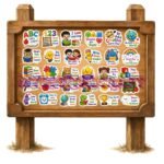 Kindergarten Educational 30 Sticker Bundle1