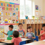 Kindergarten Educational 30 Sticker Bundle7