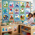 Science Learning 30 Stickers Bundle14