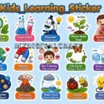 Science Learning 30 Stickers Bundle4