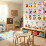 Simple Alphabet & Phonics Stickers A To Z11