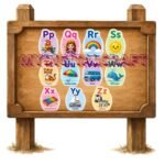 Simple Alphabet & Phonics Stickers A To Z2