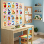 Simple Alphabet & Phonics Stickers A To Z7