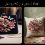 3D Textured Embroidery Butterfly & Floral Artwork 5 Patch_13