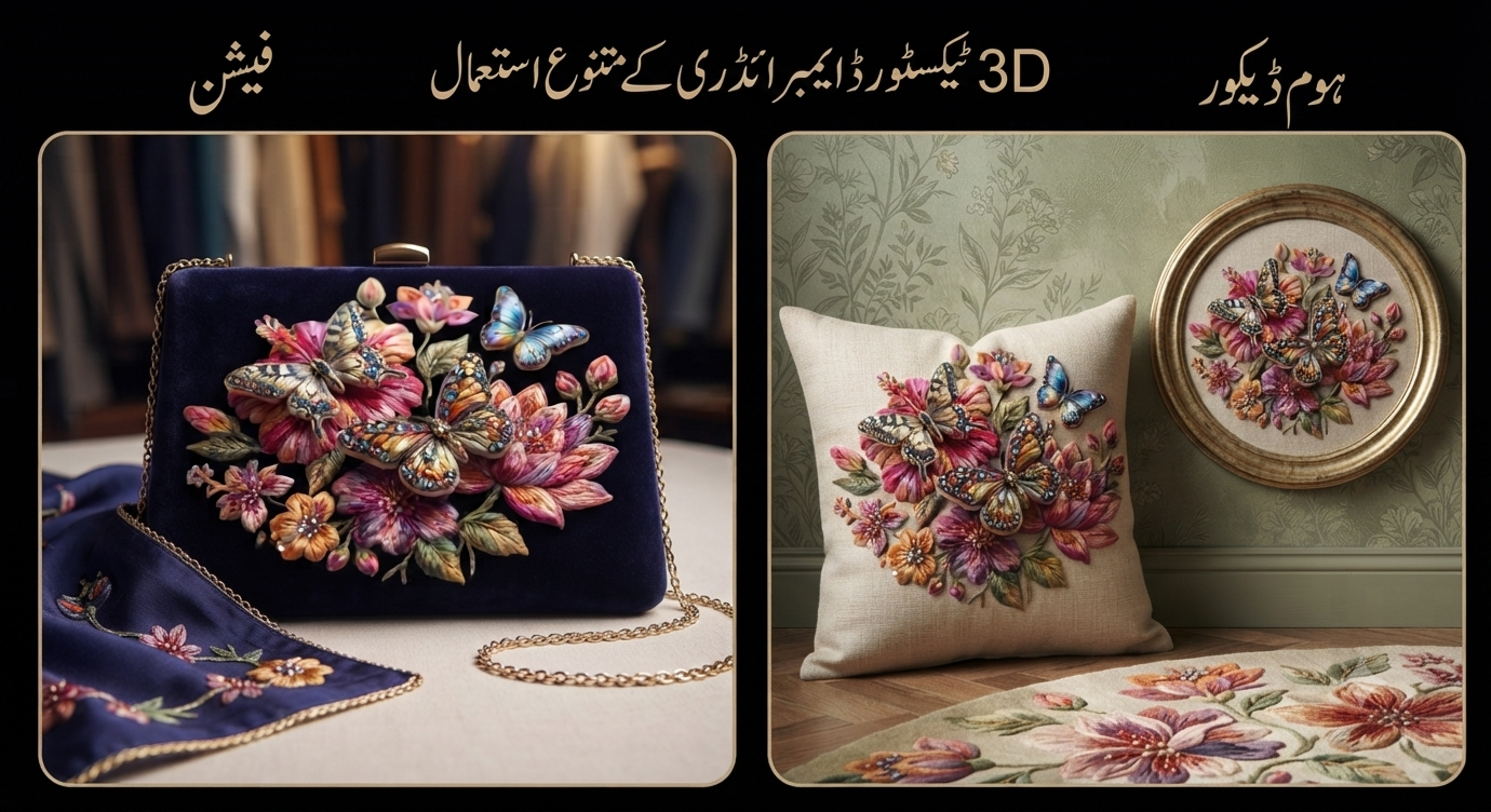 3D Textured Embroidery Butterfly & Floral Artwork 5 Patch_13 3D Textured Embroidery Butterfly & Floral Artwork 5 Patch_13