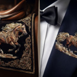 3D Textured Embroidery Horse Artwork 5 Patch Design_14