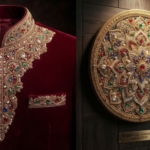3D Textured Embroidery Royal Circular Mandala Artwork 10 patch Design_15