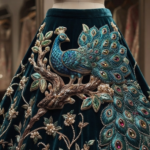 Luxury 3D Textured Peacock Embroidery Design_8