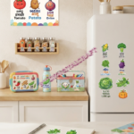 20_Pcs Vegitable Guj,Hindi And English name_Sticker_7