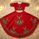 5 Digital Garba Dancer 3D Embroidery Sticker_12