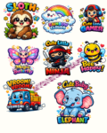 50++ Kids_T-shirt_Design Bunddle_1