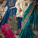 Luxury Peacock Embroidery DTF Sticker_7