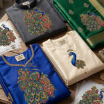 Luxury Peacock Embroidery DTF Sticker_9