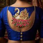 Luxury Swan & Lotus Embroidery Ironing Sticker_3
