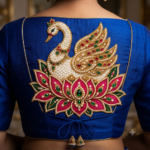 Luxury Swan & Lotus Embroidery Ironing Sticker_5