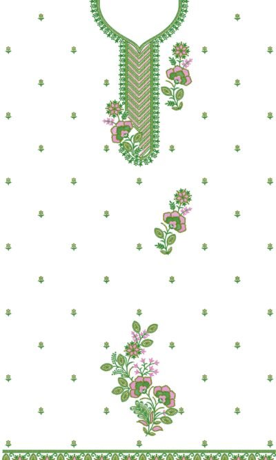 2.5 MM Bhungali Sequin Suit Embroidery Design