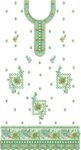 3MM Sequin Suit Embroidery Design with Floral Neckline and Border