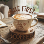 But First Coffee 3D Women’s T-Shirt Design_7